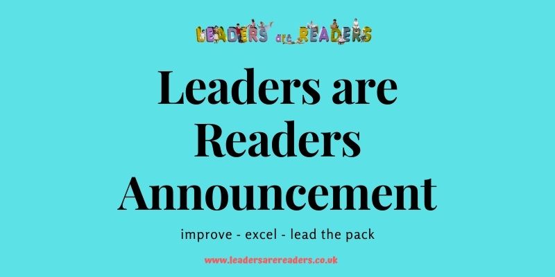 Leaders are Readers Dartford, Essex and Southgate Centres